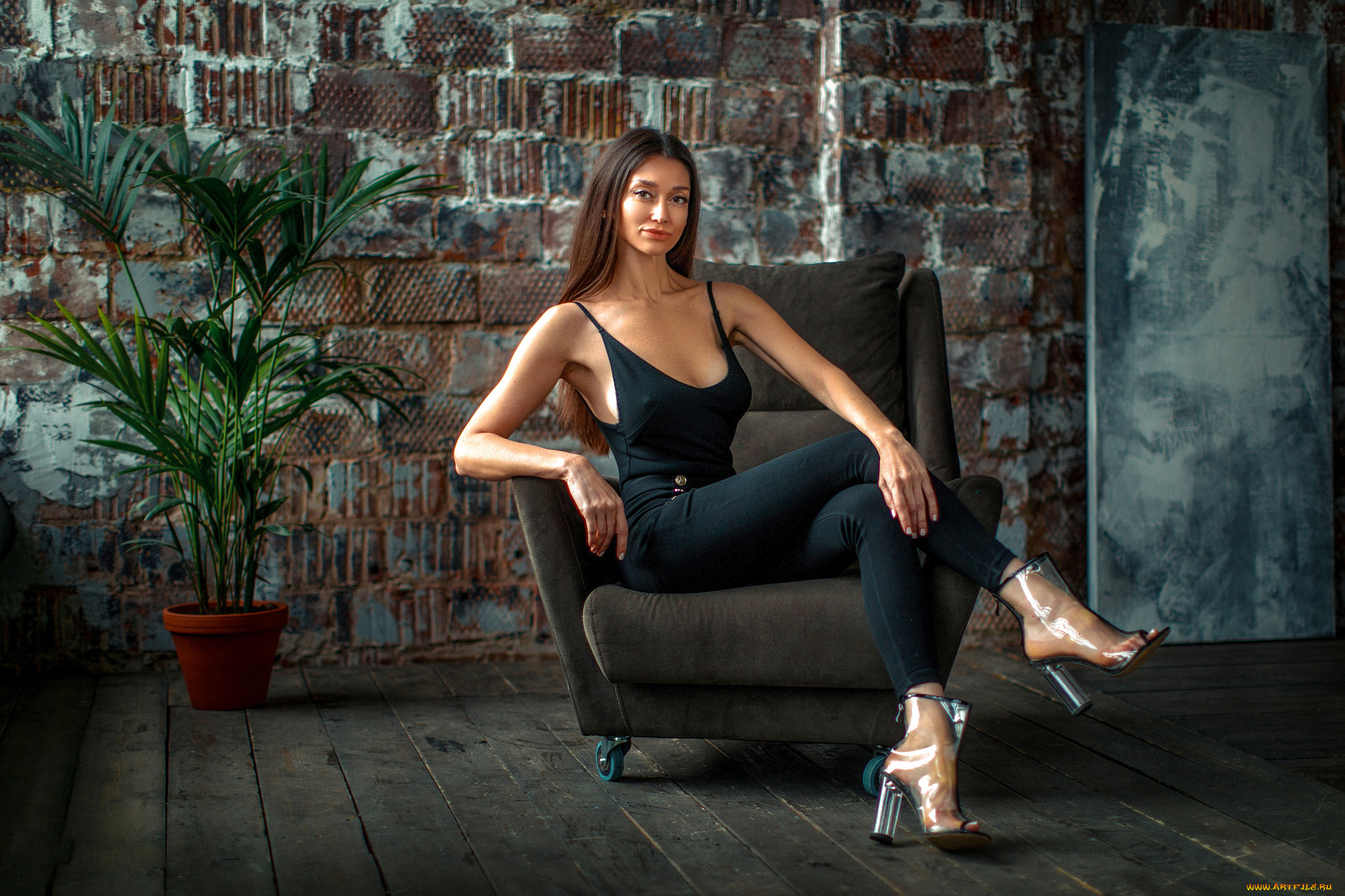 девушка, девушки, -unsort, , брюнетки, темноволосые, модель