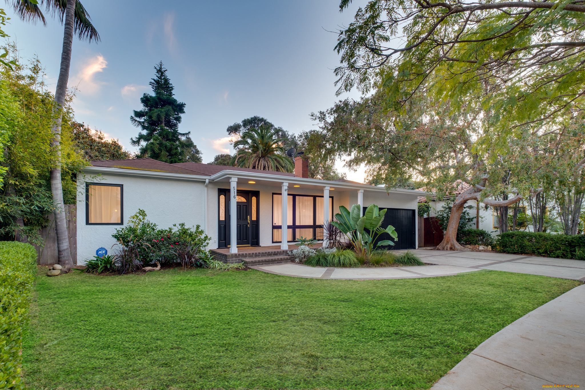 города, -, здания, , дома, простор