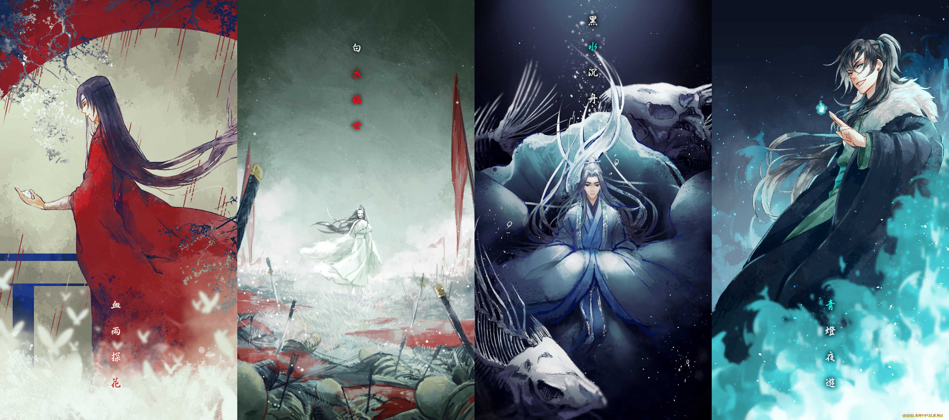 аниме, tian, guan, ci, fu, благословение, небожителей, tian, guan, ci, fu, мосян, тунсю