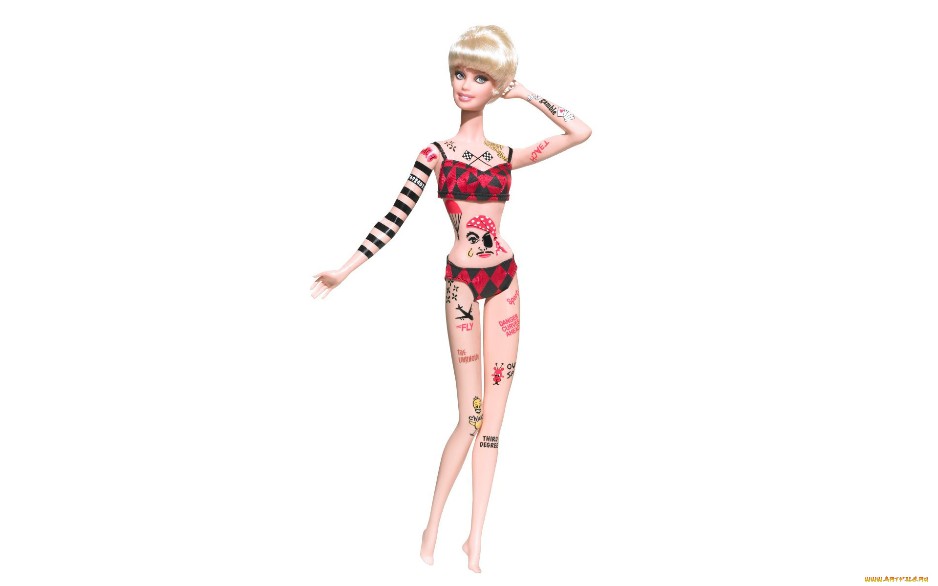 разное, куклы, кукла, тату