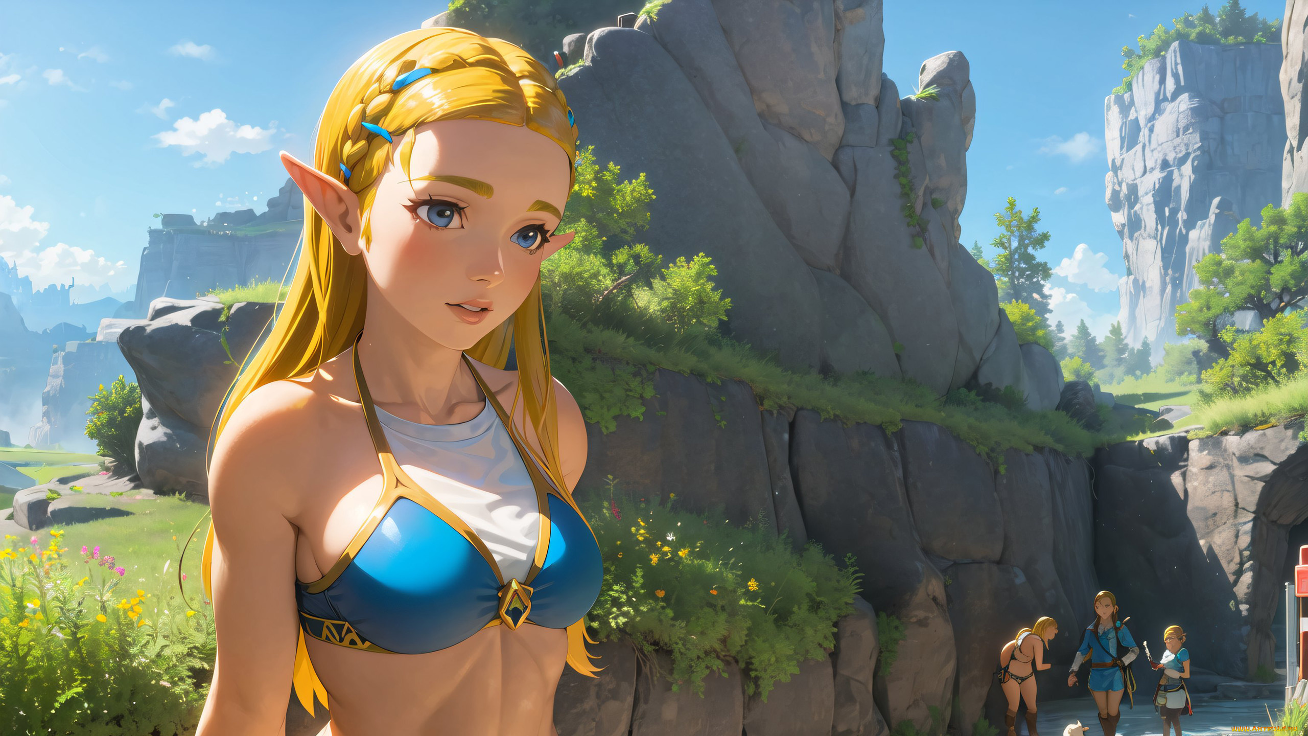 видео, игры, the, legend, of, zelda, нейросети, графика, нейроарт, ai, art, нейронные, сети, рисунки, нейро, искусство