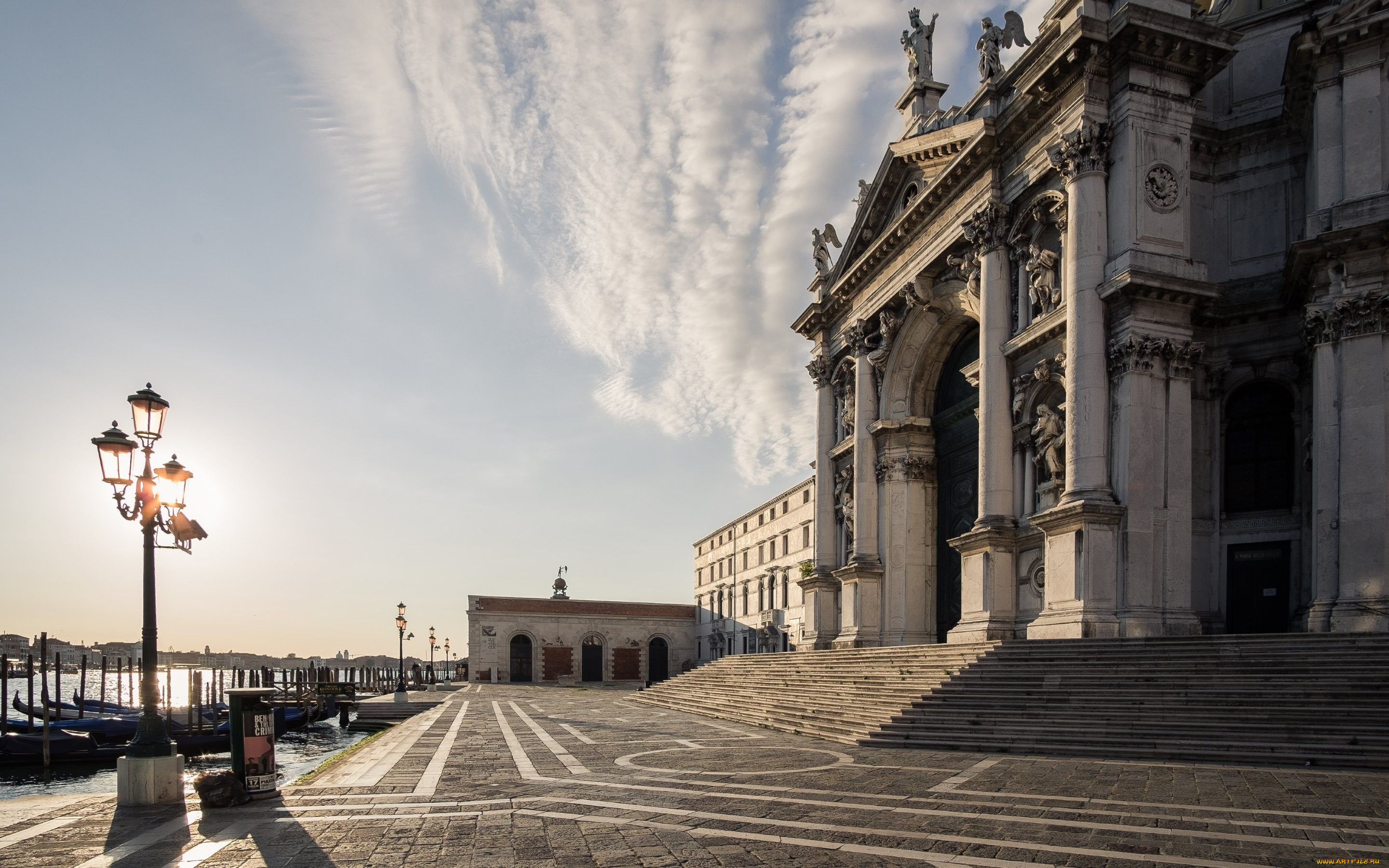 города, венеция, , италия, здание, архитектура, небо, облака, венеция, площадь, набережная