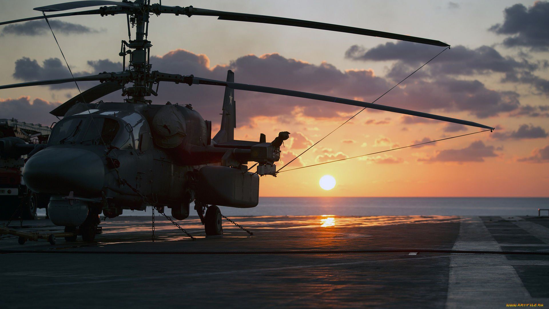 авиация, вертолёты, hdpic, club, камoв, палуба, ка52, катран