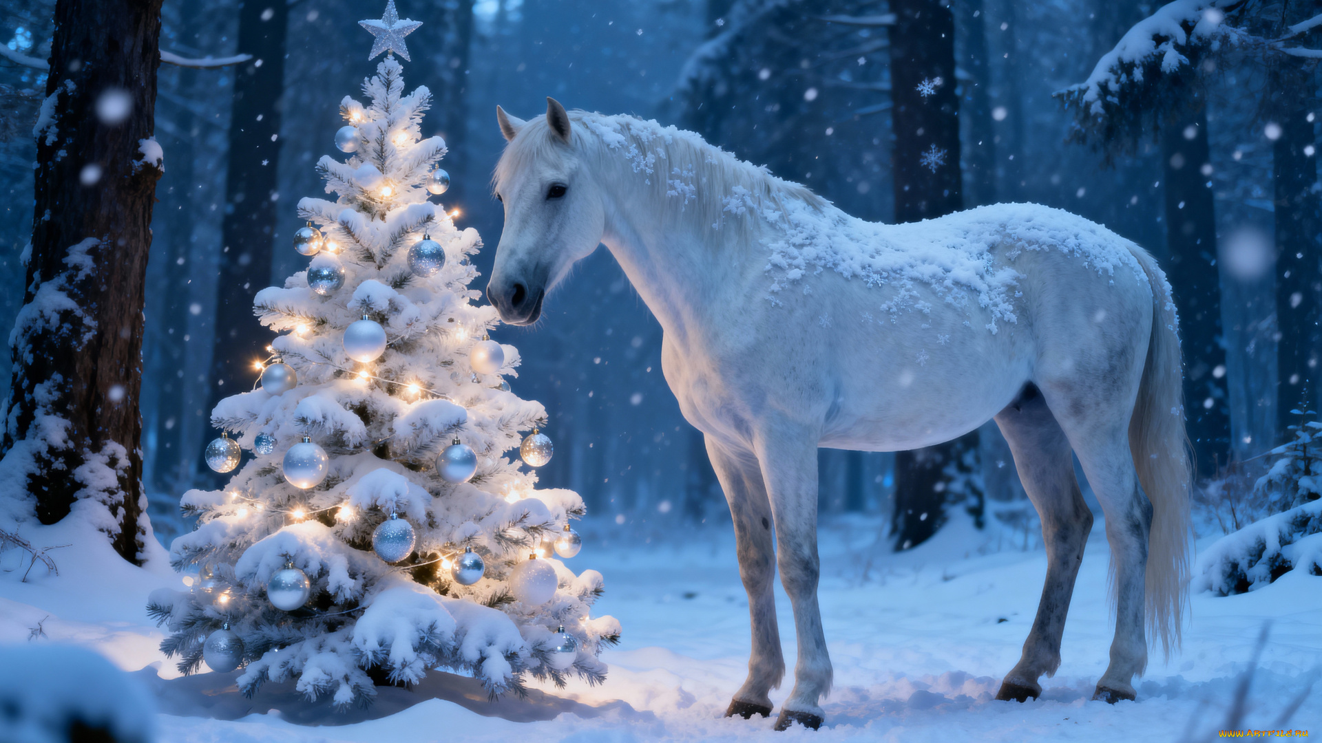 праздничные, -, разное, , новый, год, лошадь, новый, год