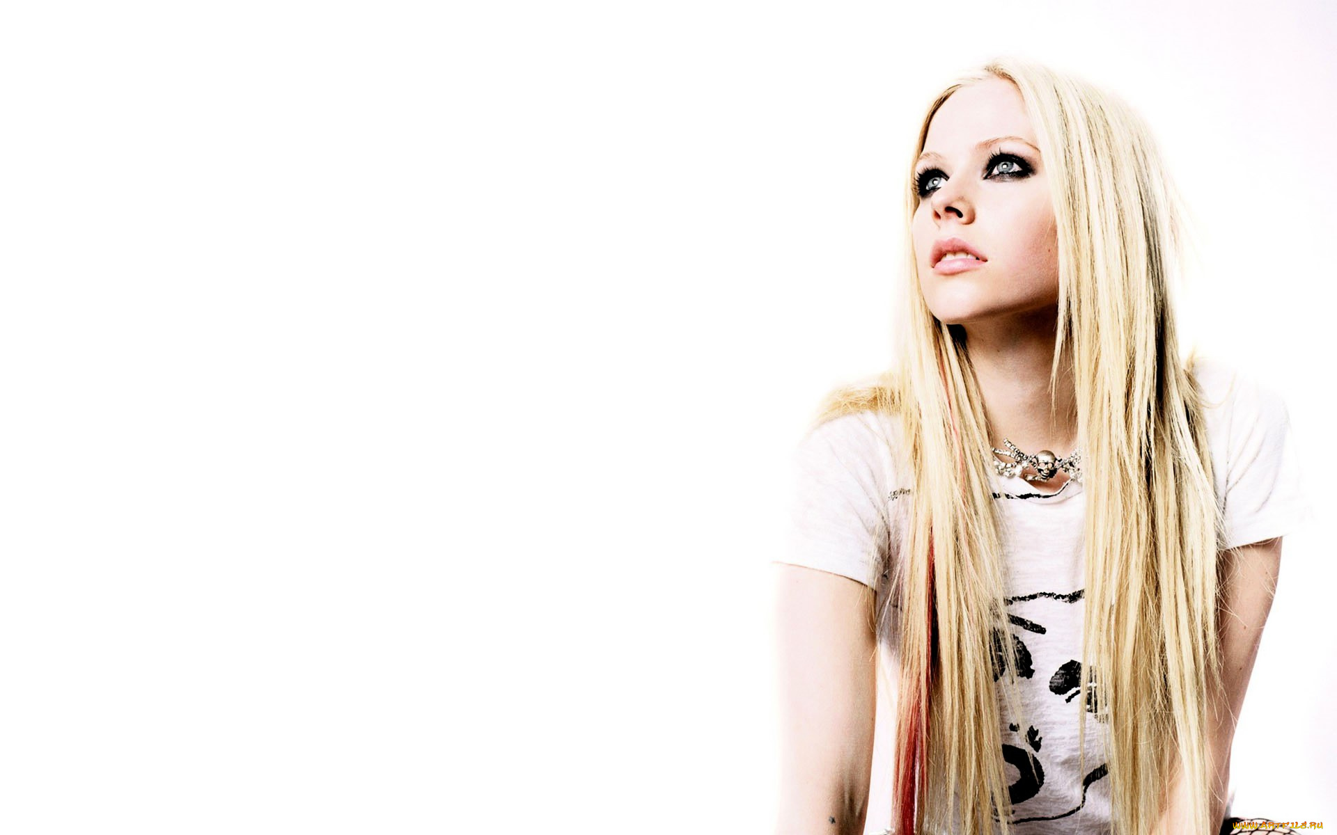 музыка, avril, lavigne, певица, блондинка, футболка