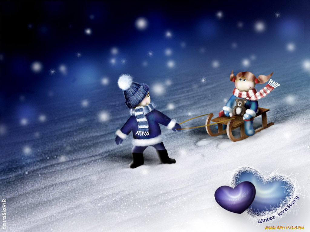 праздничные, рисованные