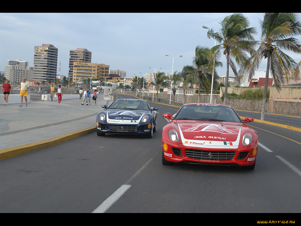 2006, ferrari, 599, автомобили