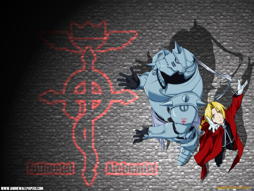аниме, fullmetal, alchemist