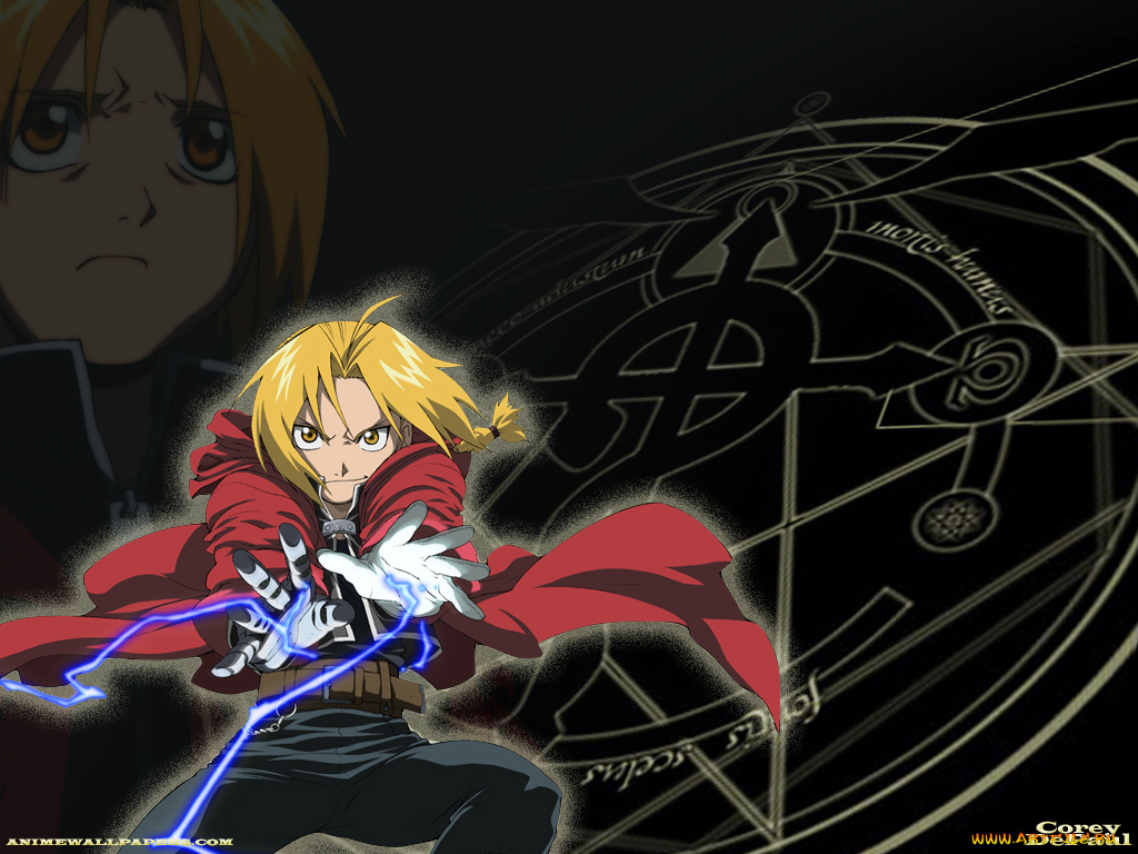 аниме, fullmetal, alchemist