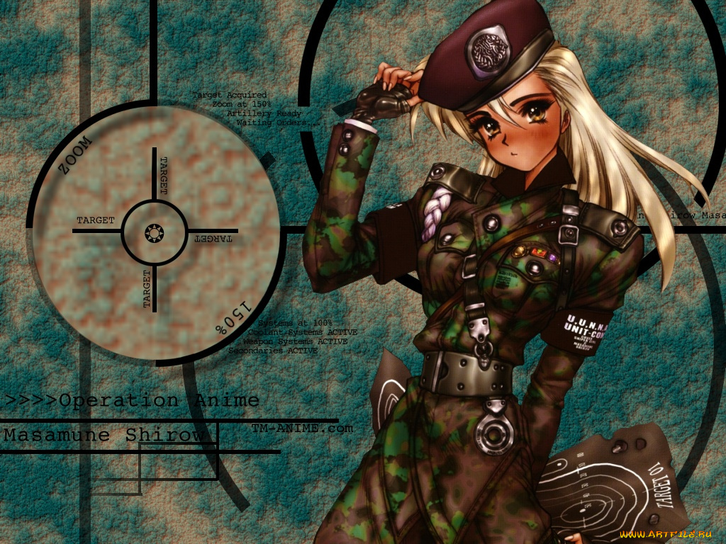 аниме, masamune, shirow, artbook