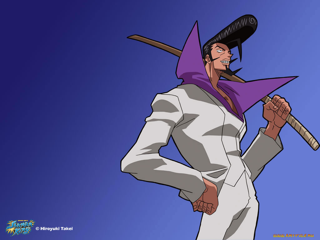 аниме, shaman, king