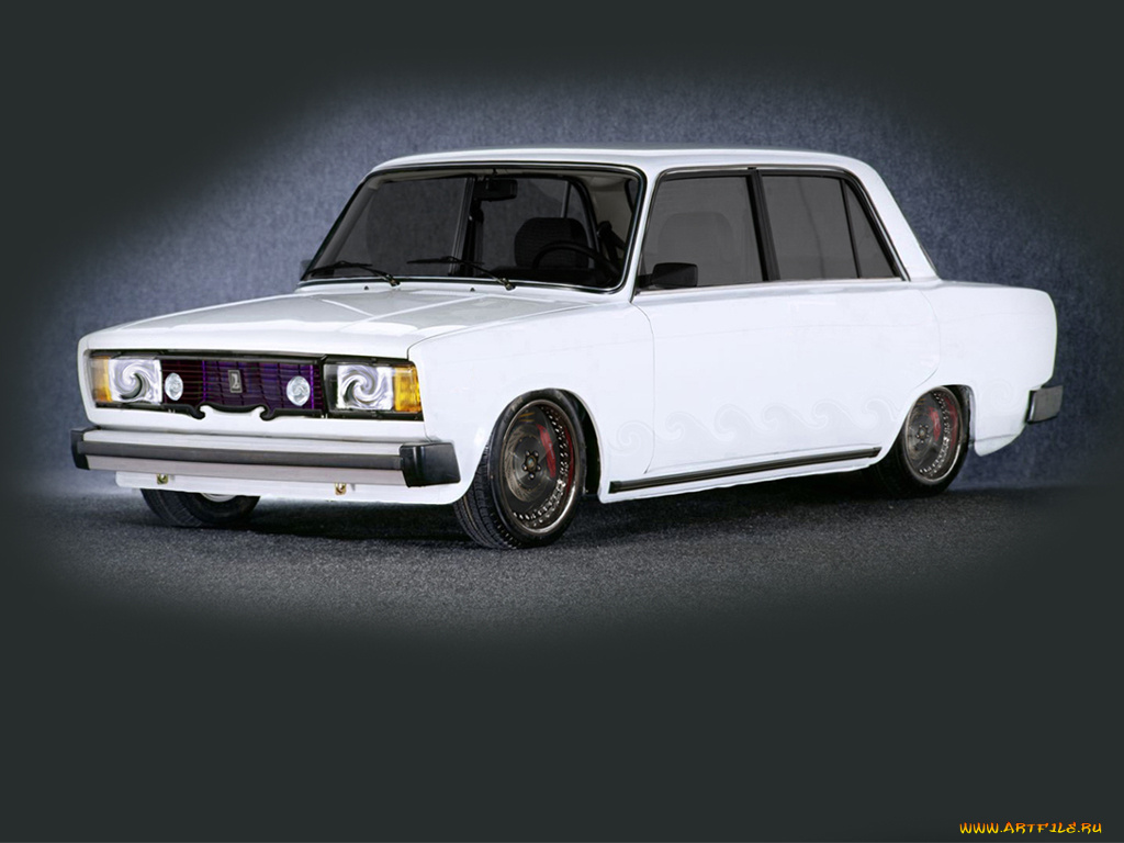 лада, 2105, лаурайдер, гтр, автомобили, виртуальный, тюнинг