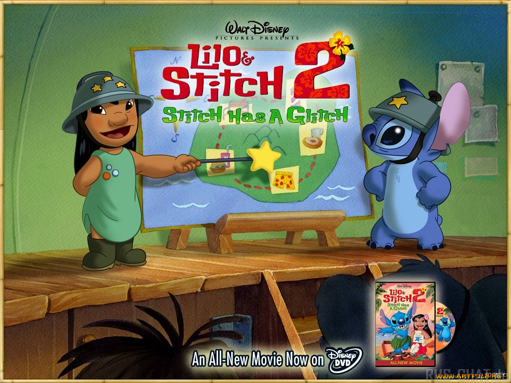 мультфильмы, lilo, stitch