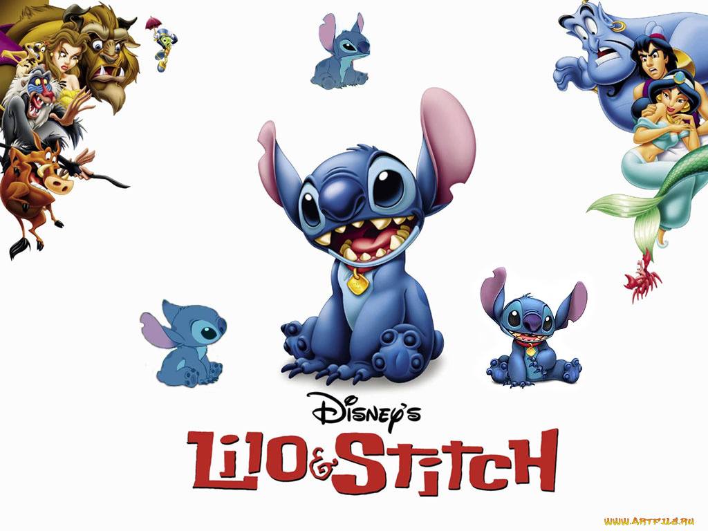 мультфильмы, lilo, stitch