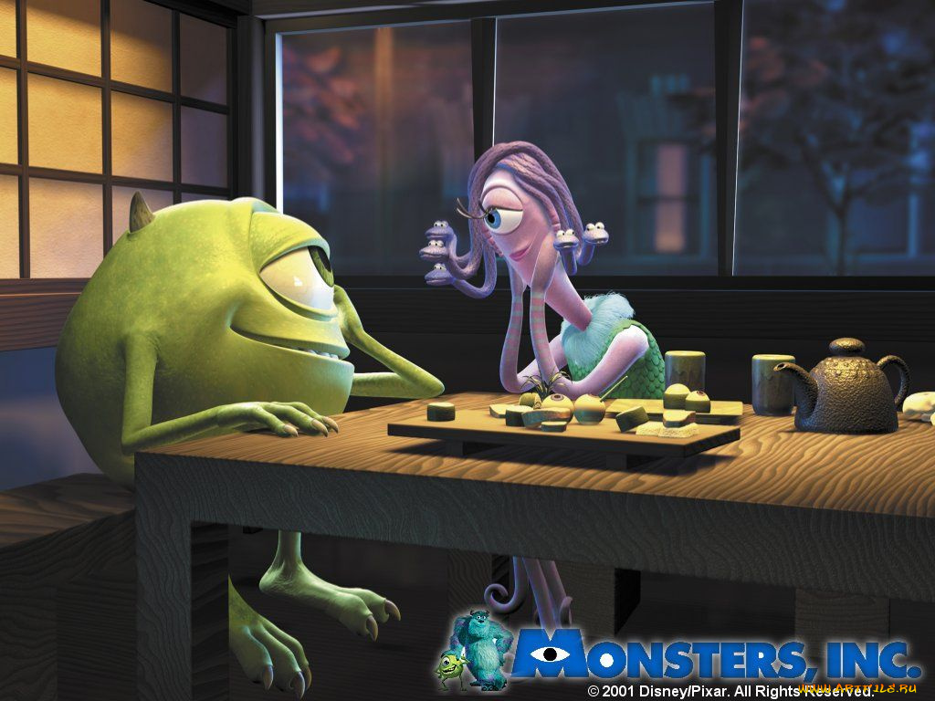 мультфильмы, monsters, inc
