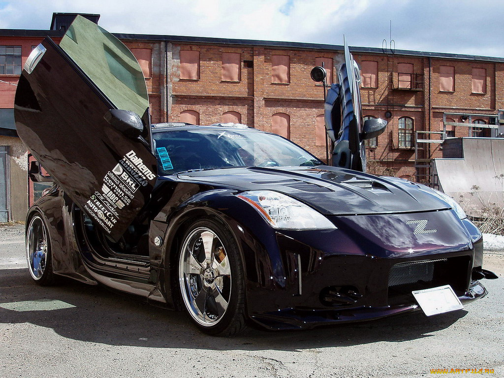 nissan, 350z, автомобили, datsun