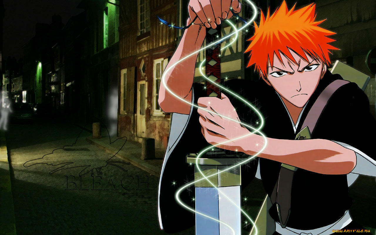 аниме, bleach