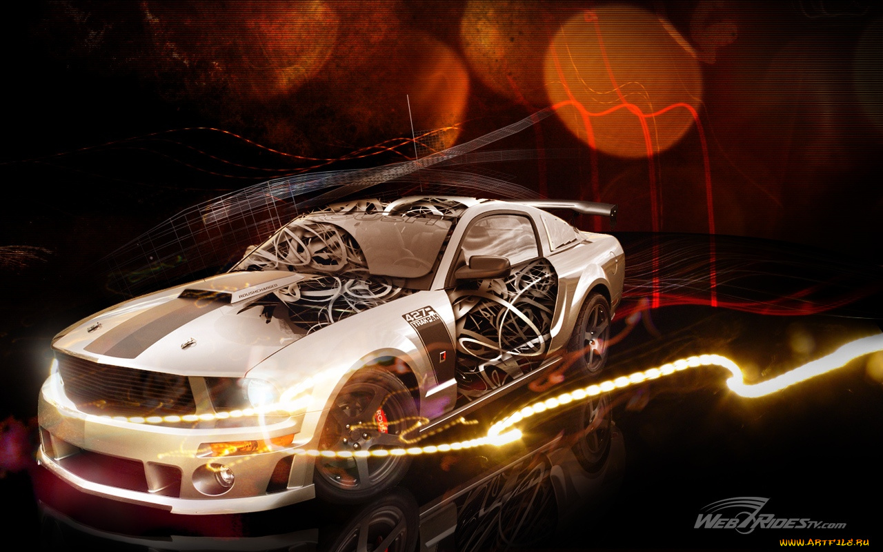 автомобили, 3д