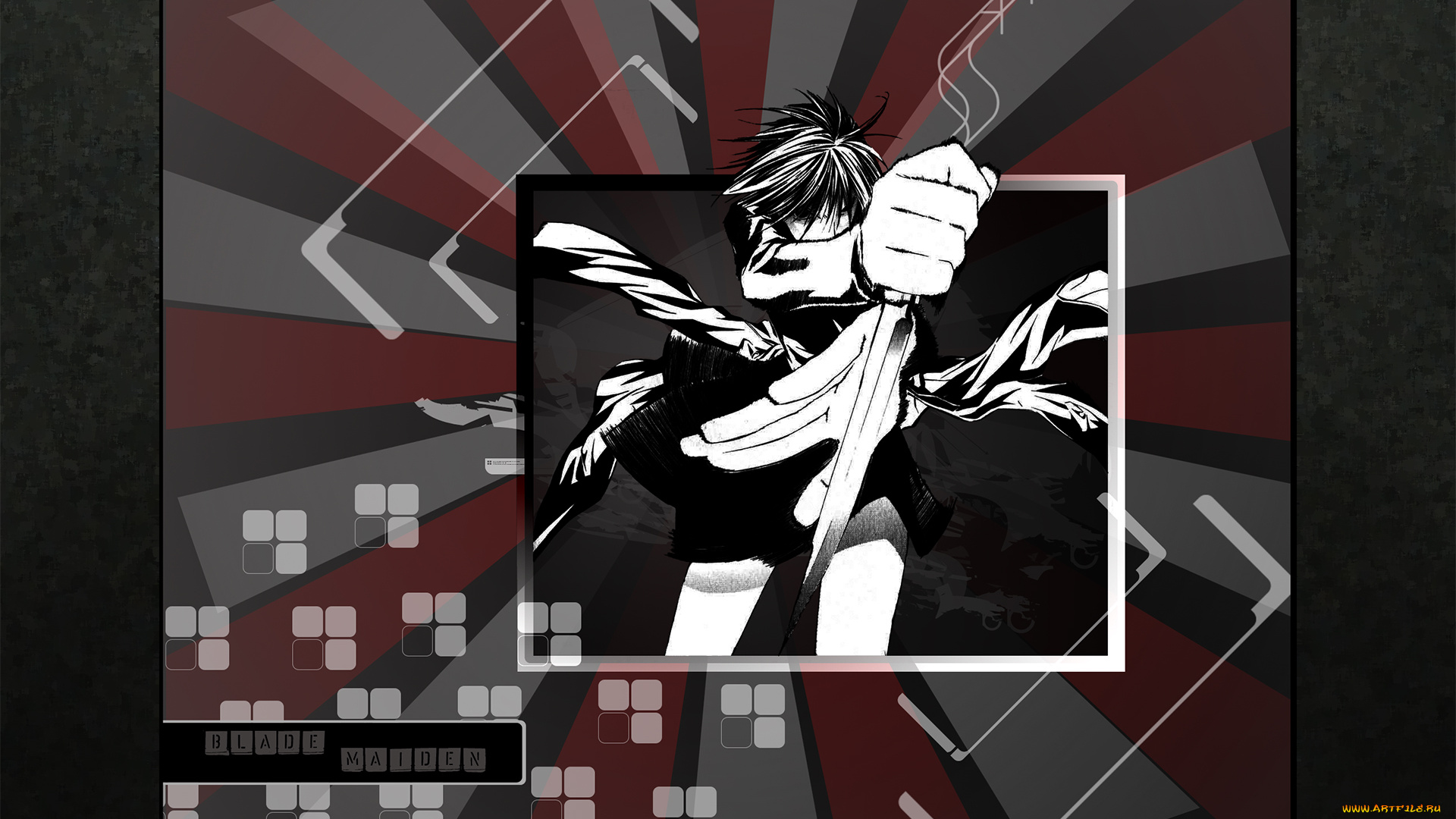 аниме, dogs, bullets, carnage