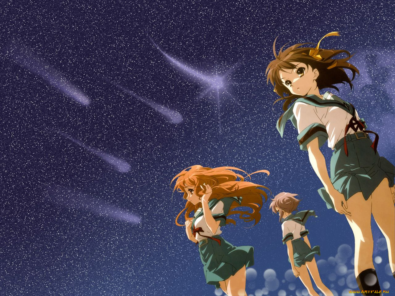 аниме, the, melancholy, of, haruhi, suzumiya