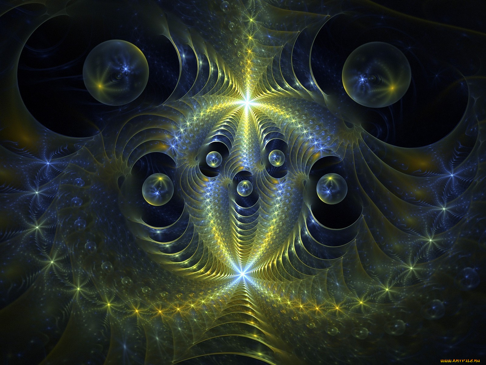 3д, графика, fractal, фракталы, фон, узор, фрактал