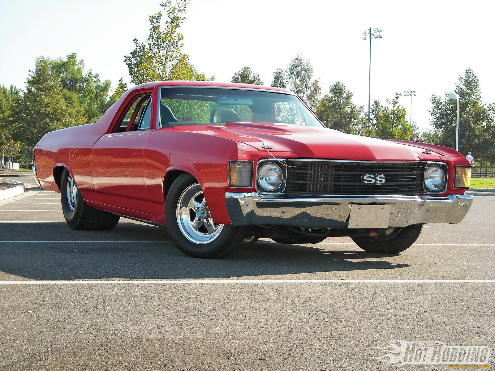 автомобили, custom, pick, up, rodding, el, camino