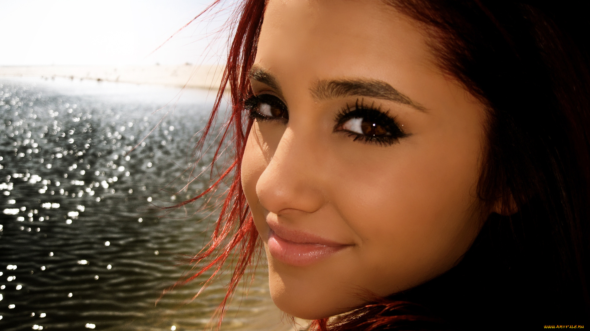 Ariana, Grande, девушки, взгляд