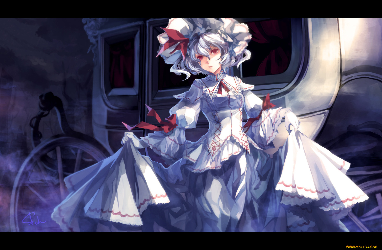 аниме, touhou, remilia, scarlet