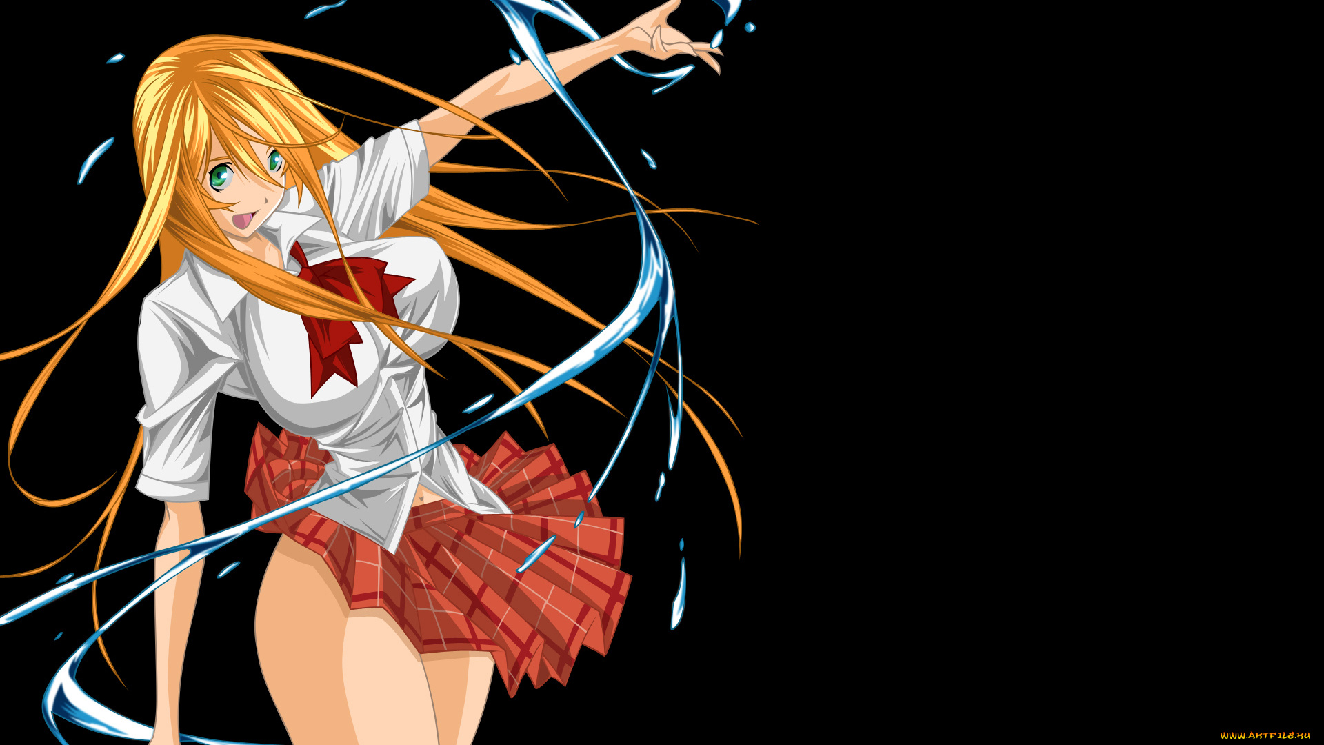 аниме, ikki, tousen, ikkitousen, sonsaku, hakufu