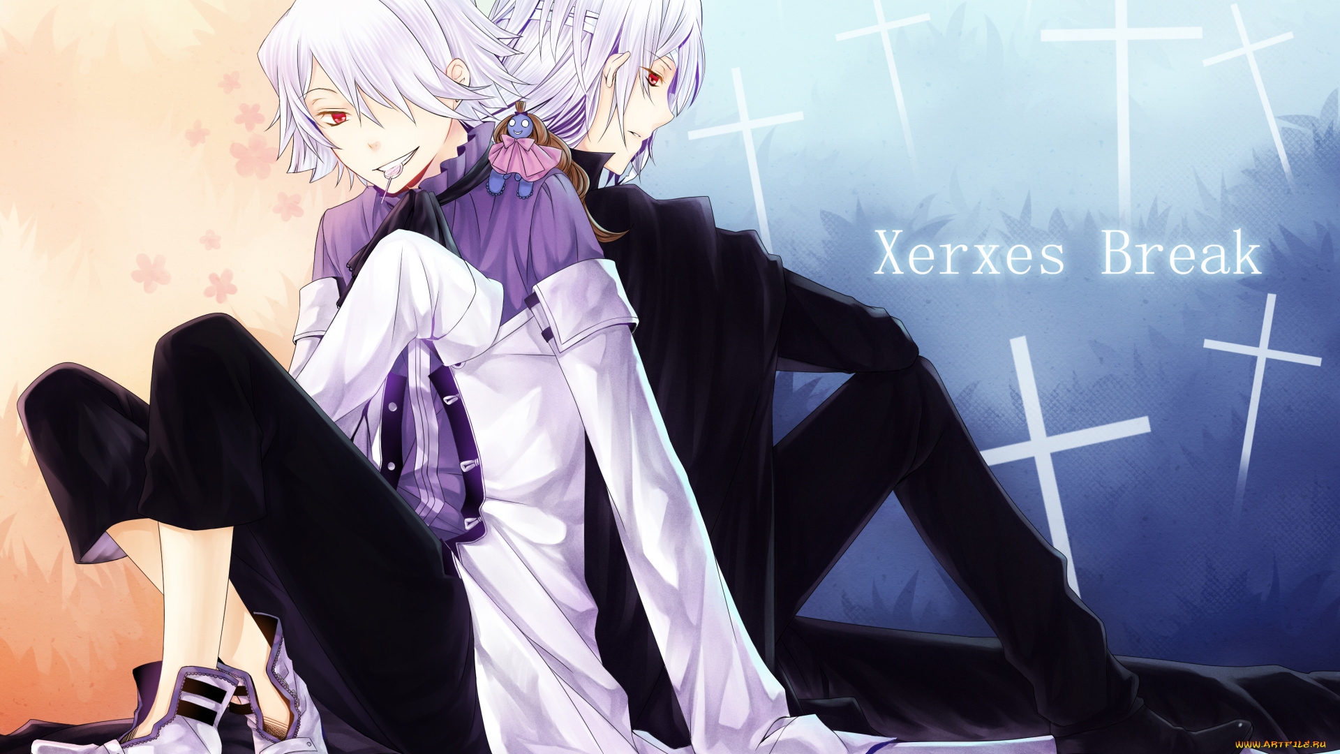 аниме, pandora, hearts, xerxes, break, emily