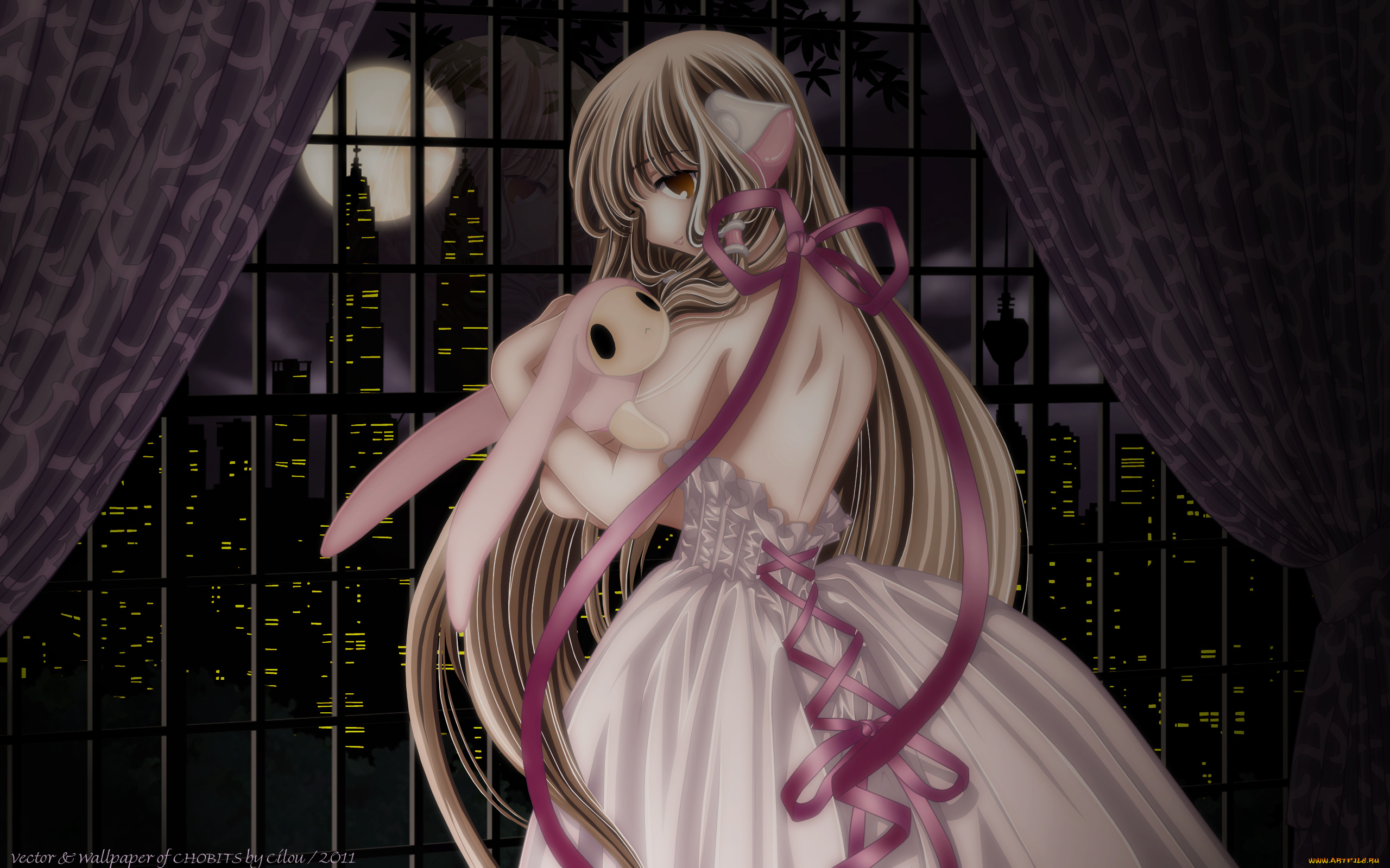 аниме, chobits, chii