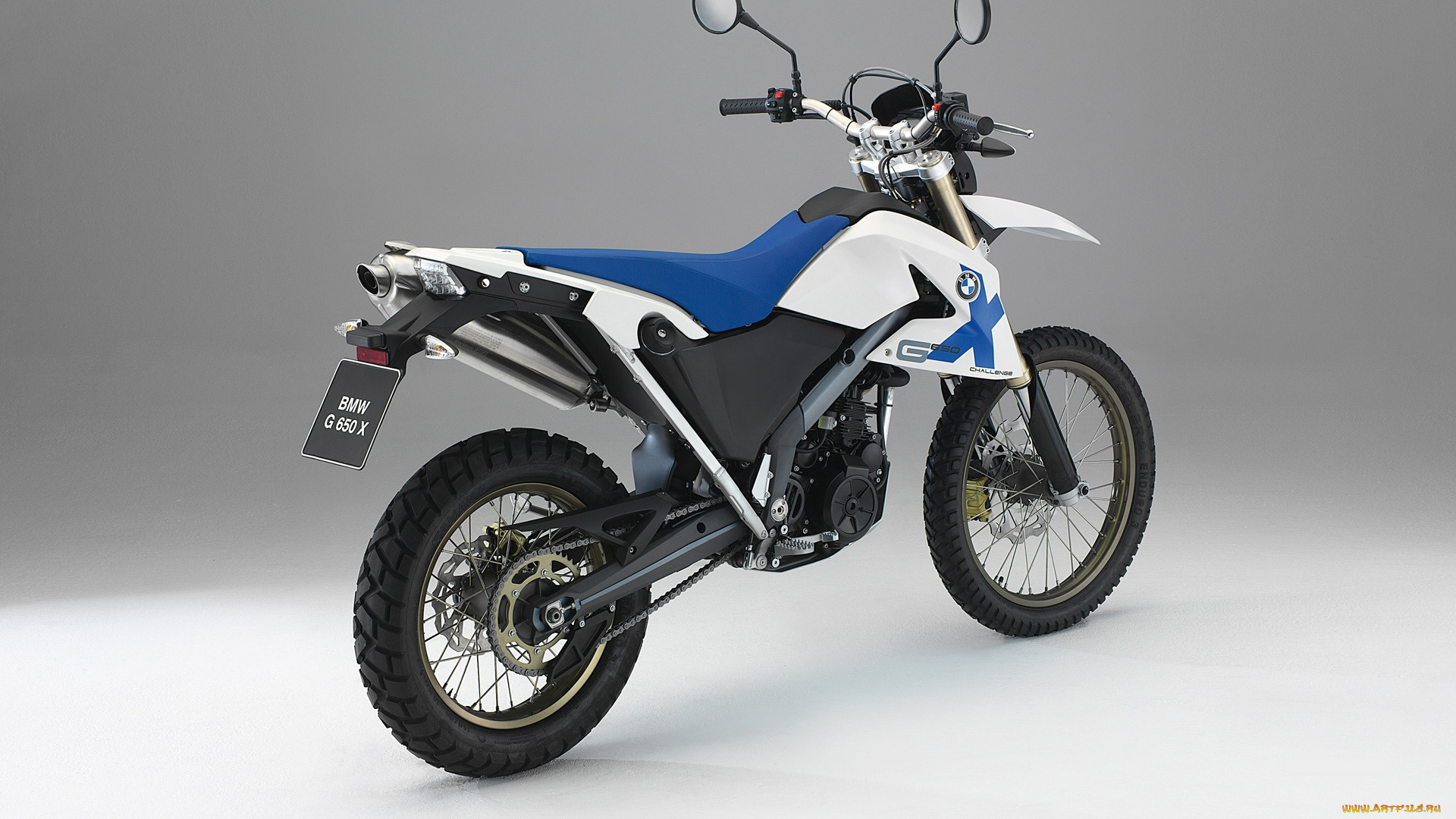 мотоциклы, bmw, синий, 2006, g-650, xchallenge, белый