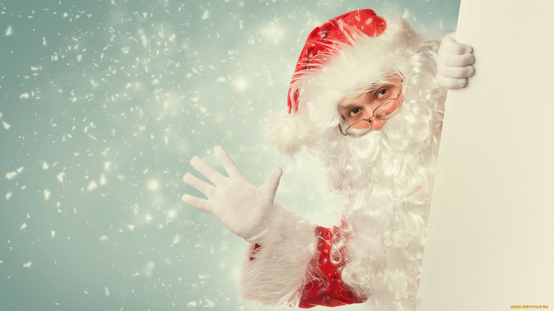 праздничные, дед, мороз, дед, мороз, очки, борода, санта, клаус