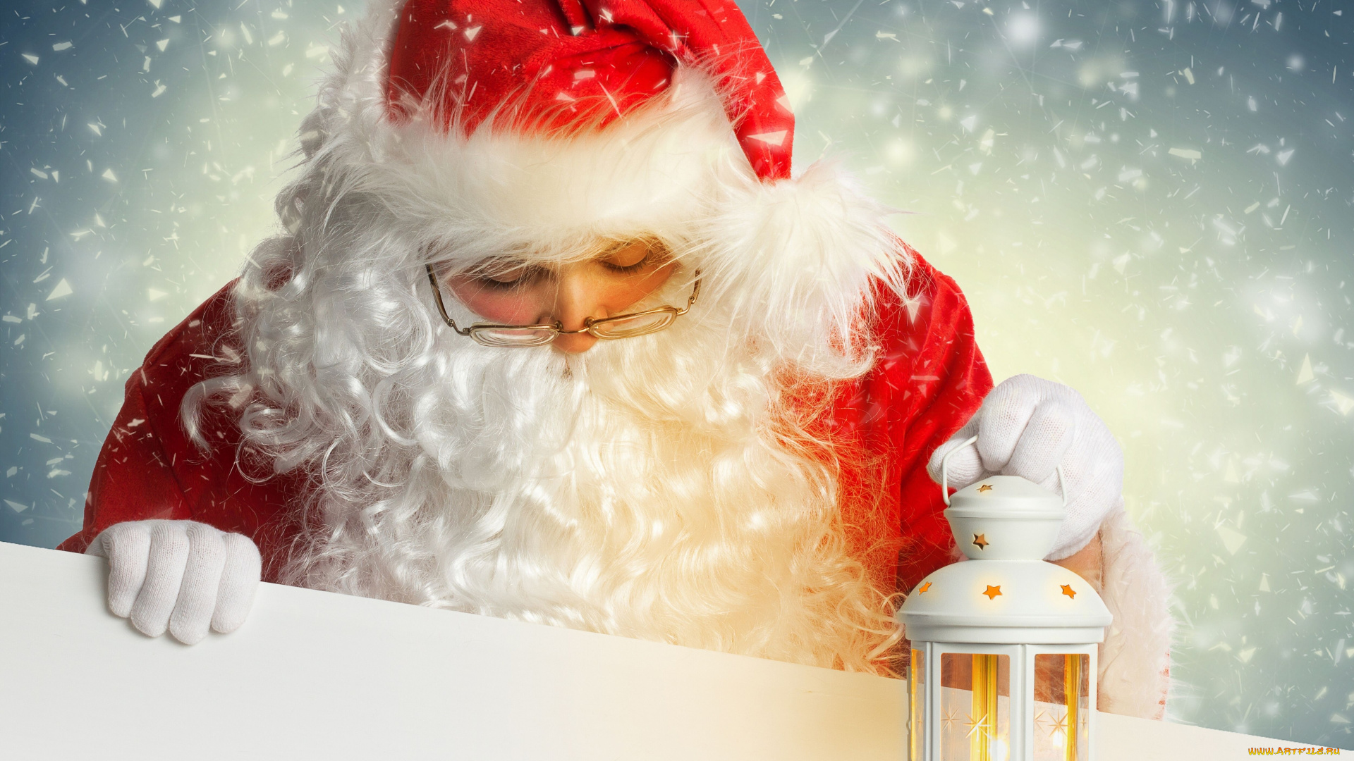 праздничные, дед, мороз, фонарь, санта, клаус, дед, мороз