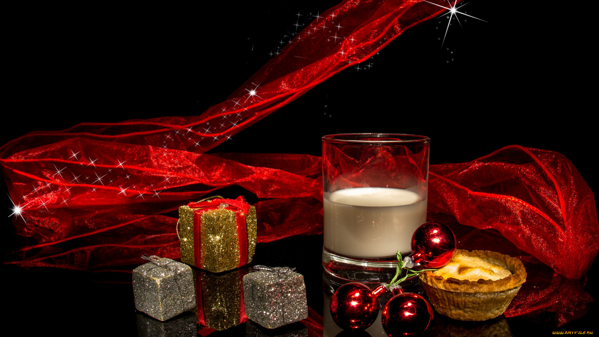 праздничные, угощения, праздник, свеча