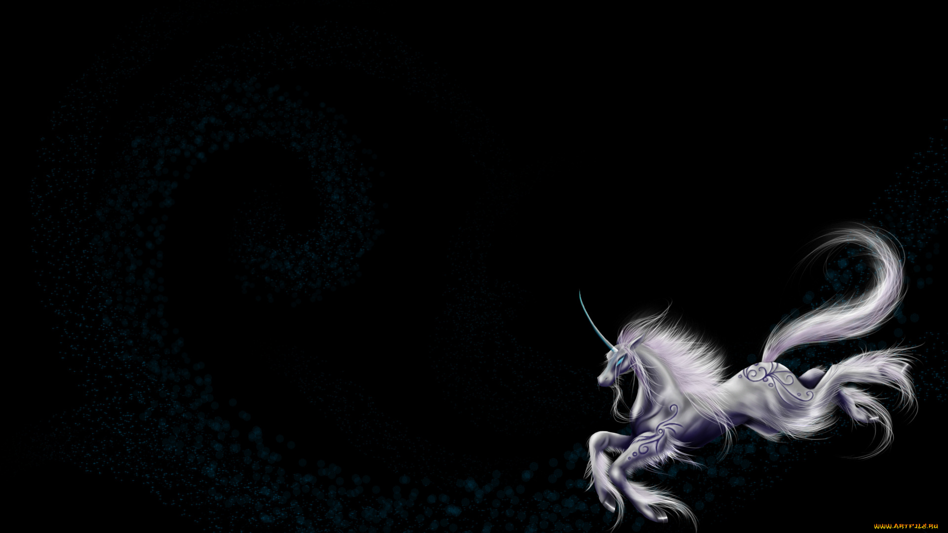 рисованные, животные, , сказочные, , мифические, единорог