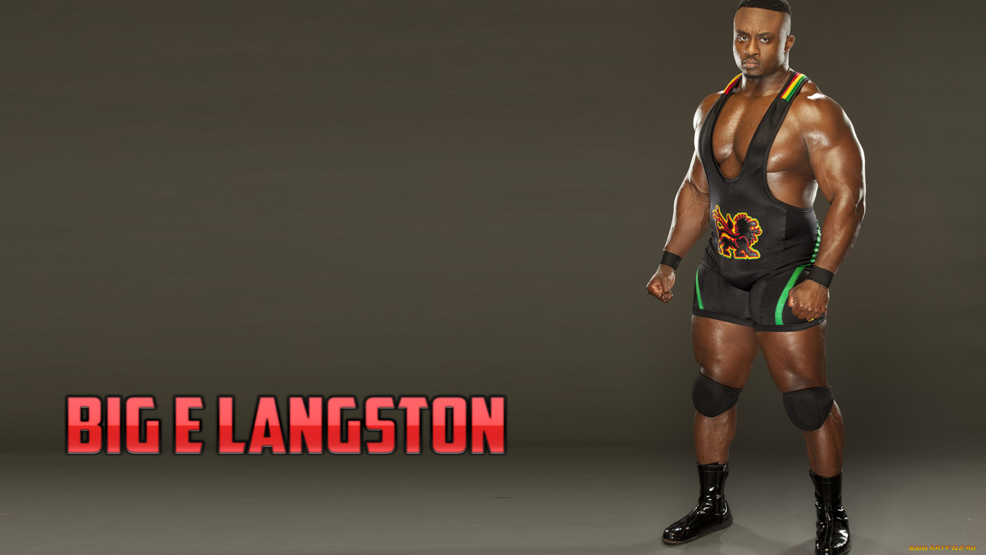 спорт, wwe, big, e, langston