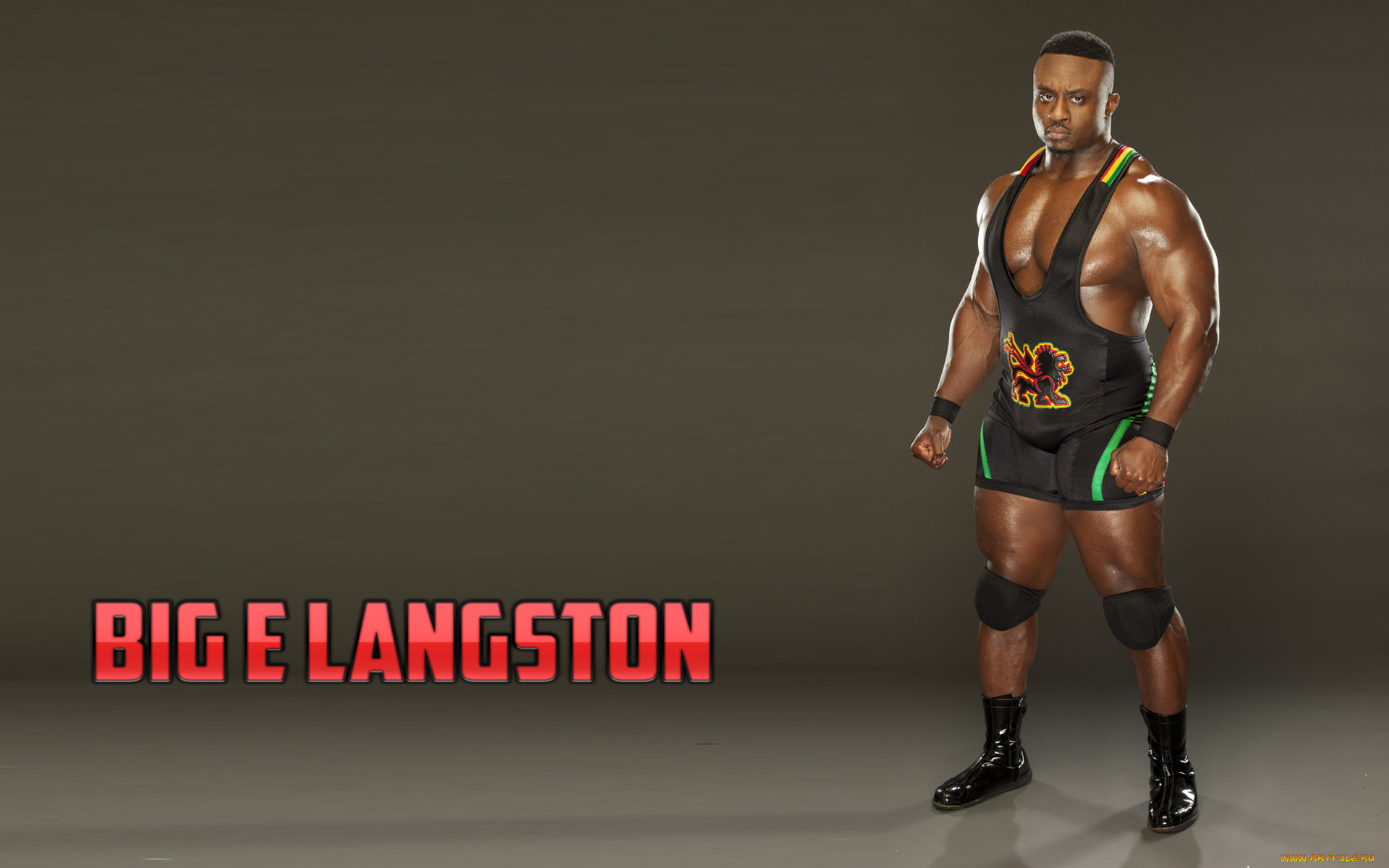 спорт, wwe, big, e, langston