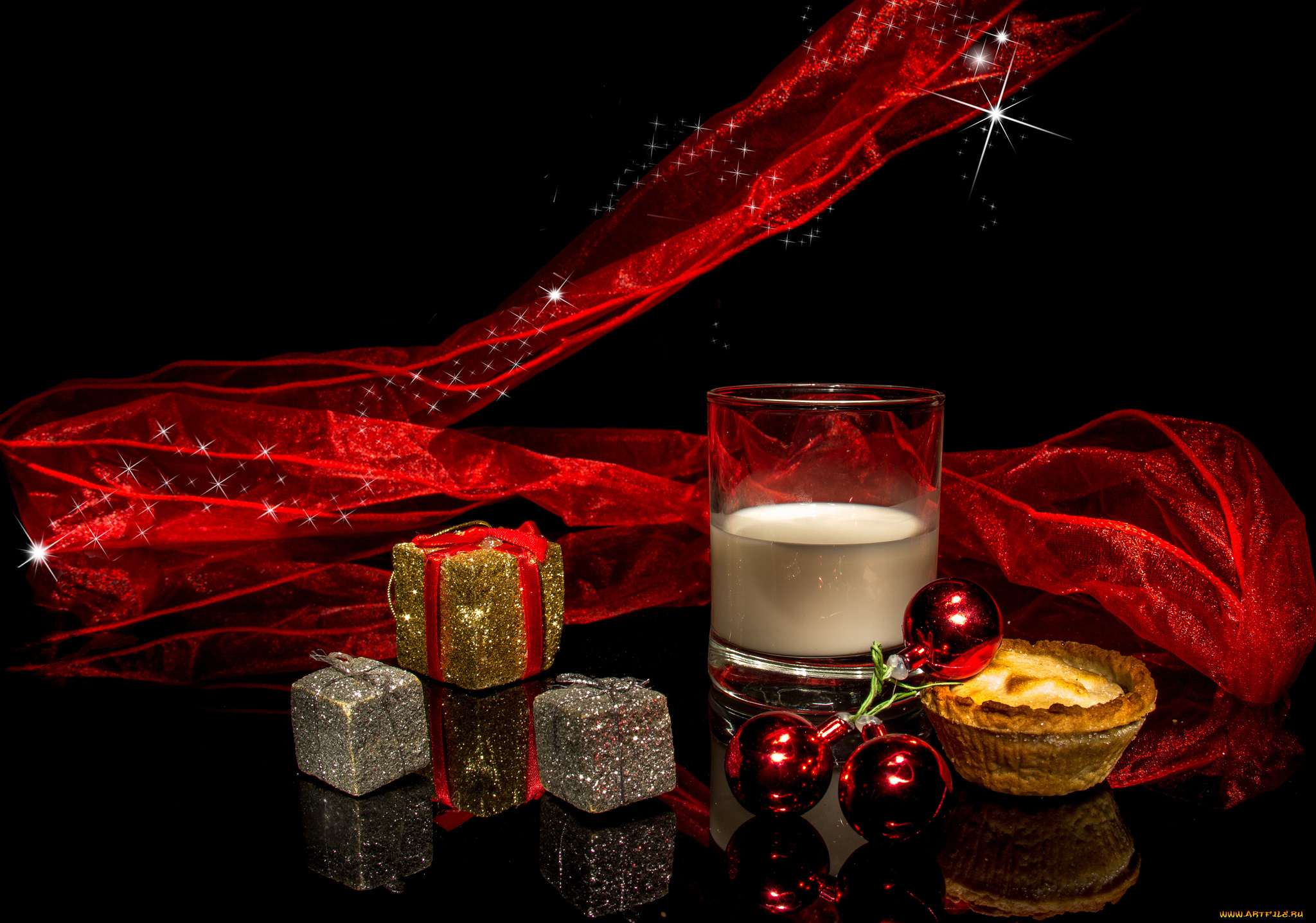 праздничные, угощения, праздник, свеча