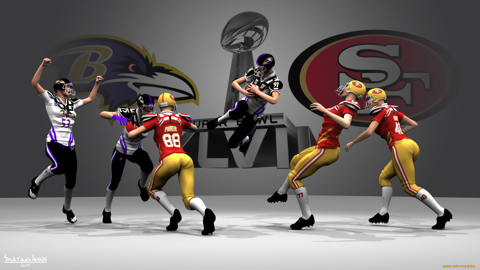 3д, графика, люди, , people, девушки, игра, мяч