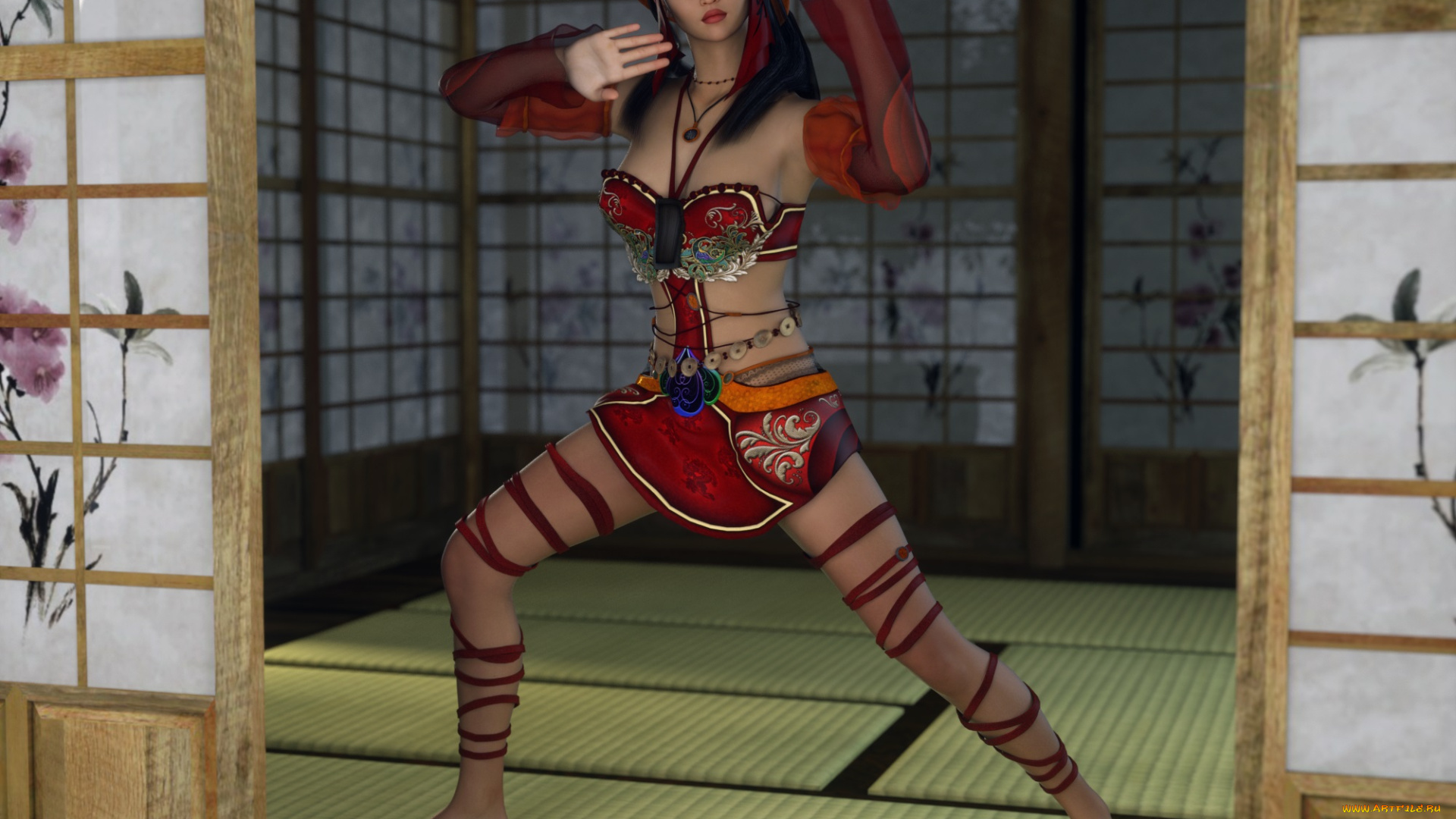 3д, графика, люди, , people, поза, фон, взгляд, девушка