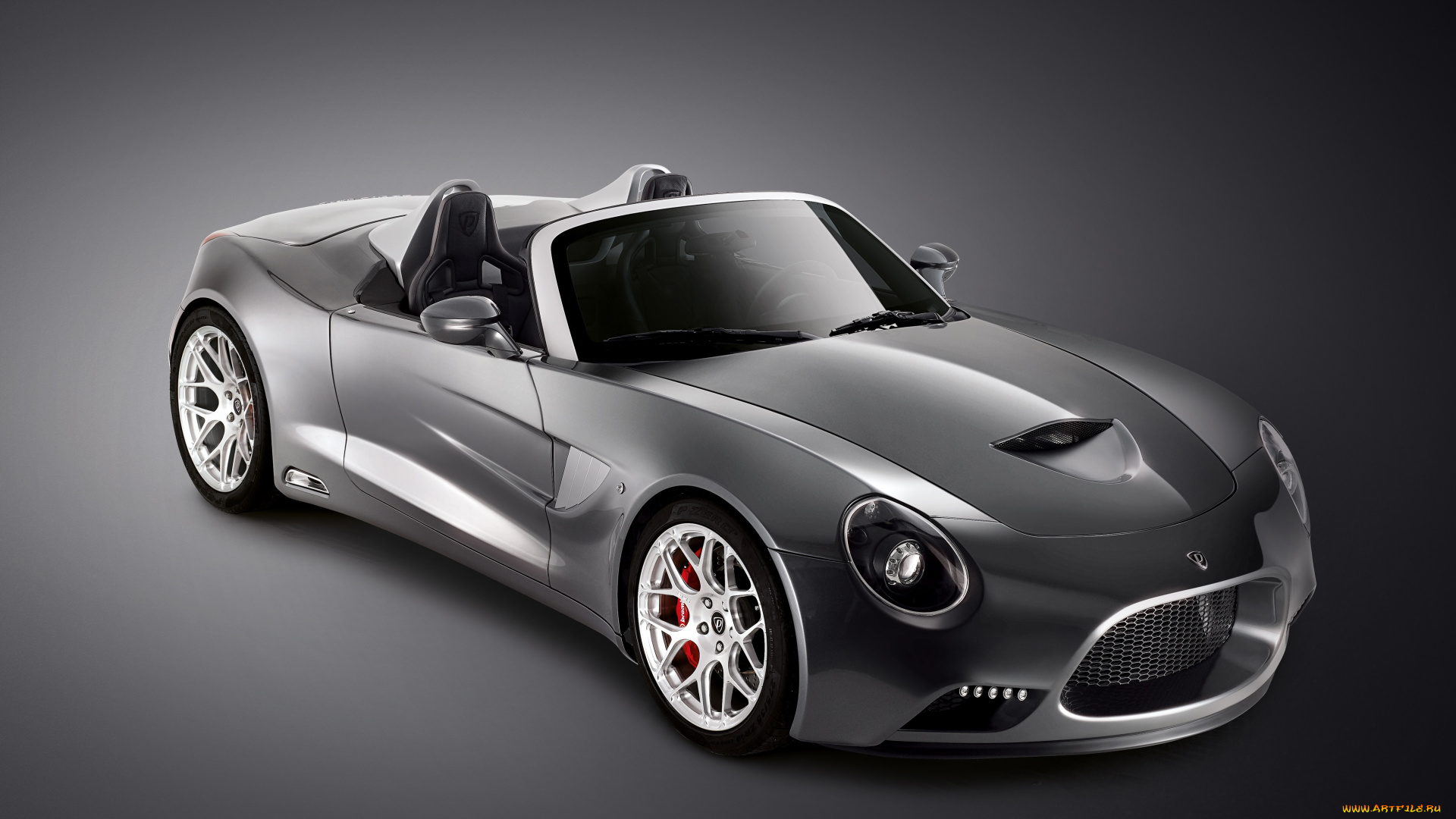 автомобили, -unsort, 2014г, prototype, 427, puritalia, серый