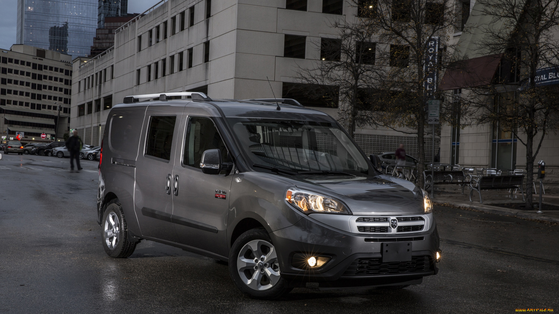 автомобили, dodge, темный, 2015г, ram, promaster, city, wagon, slt