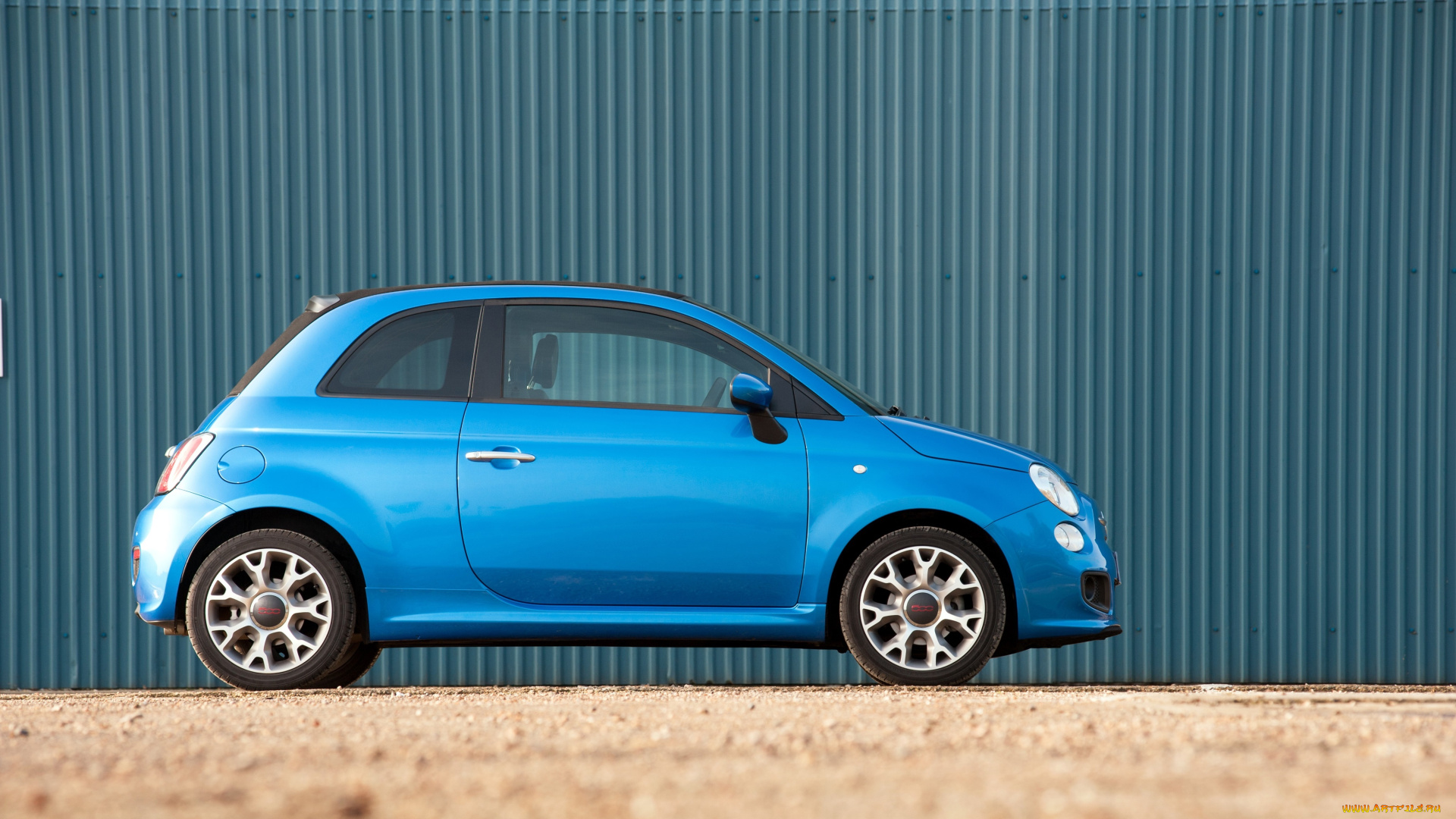 автомобили, fiat, uk-spec, cabrio, 500s, синий, 312