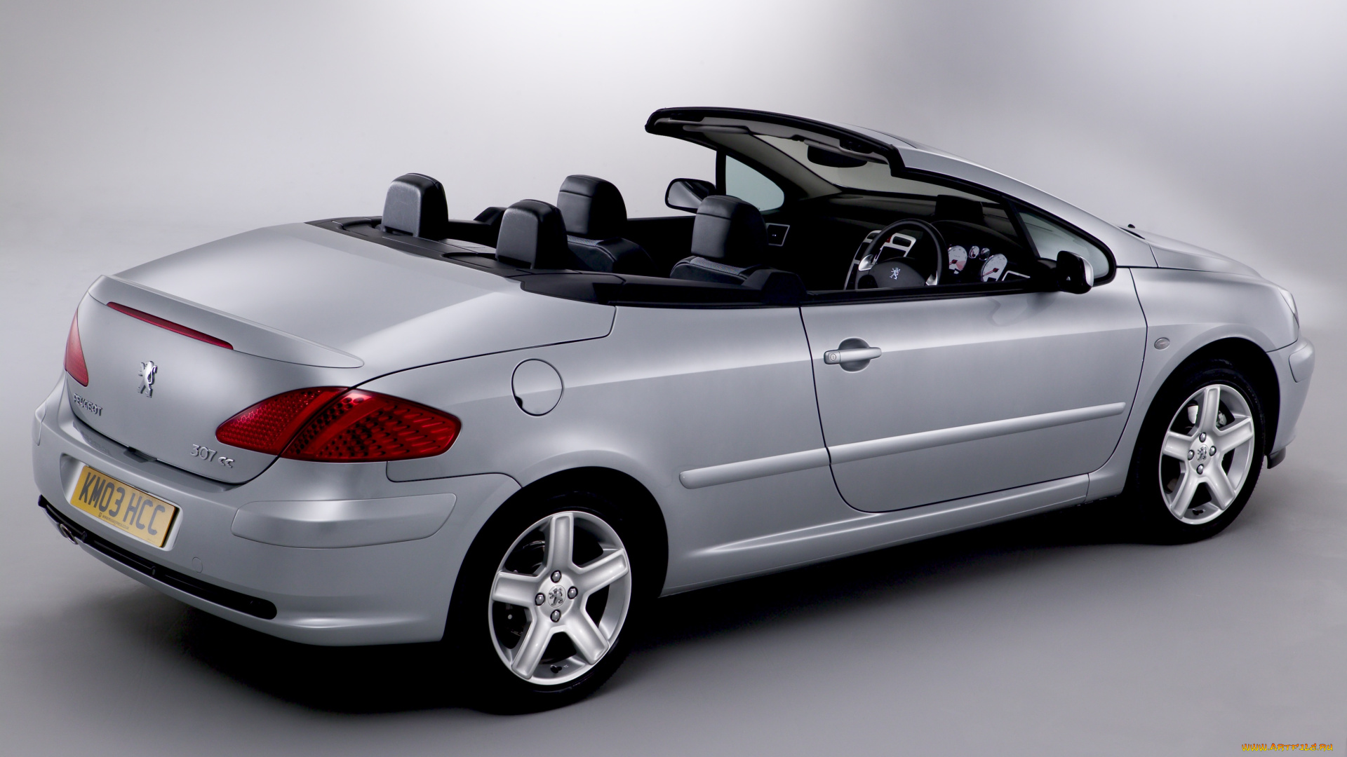 автомобили, peugeot, 307, cc, uk-spec, серый