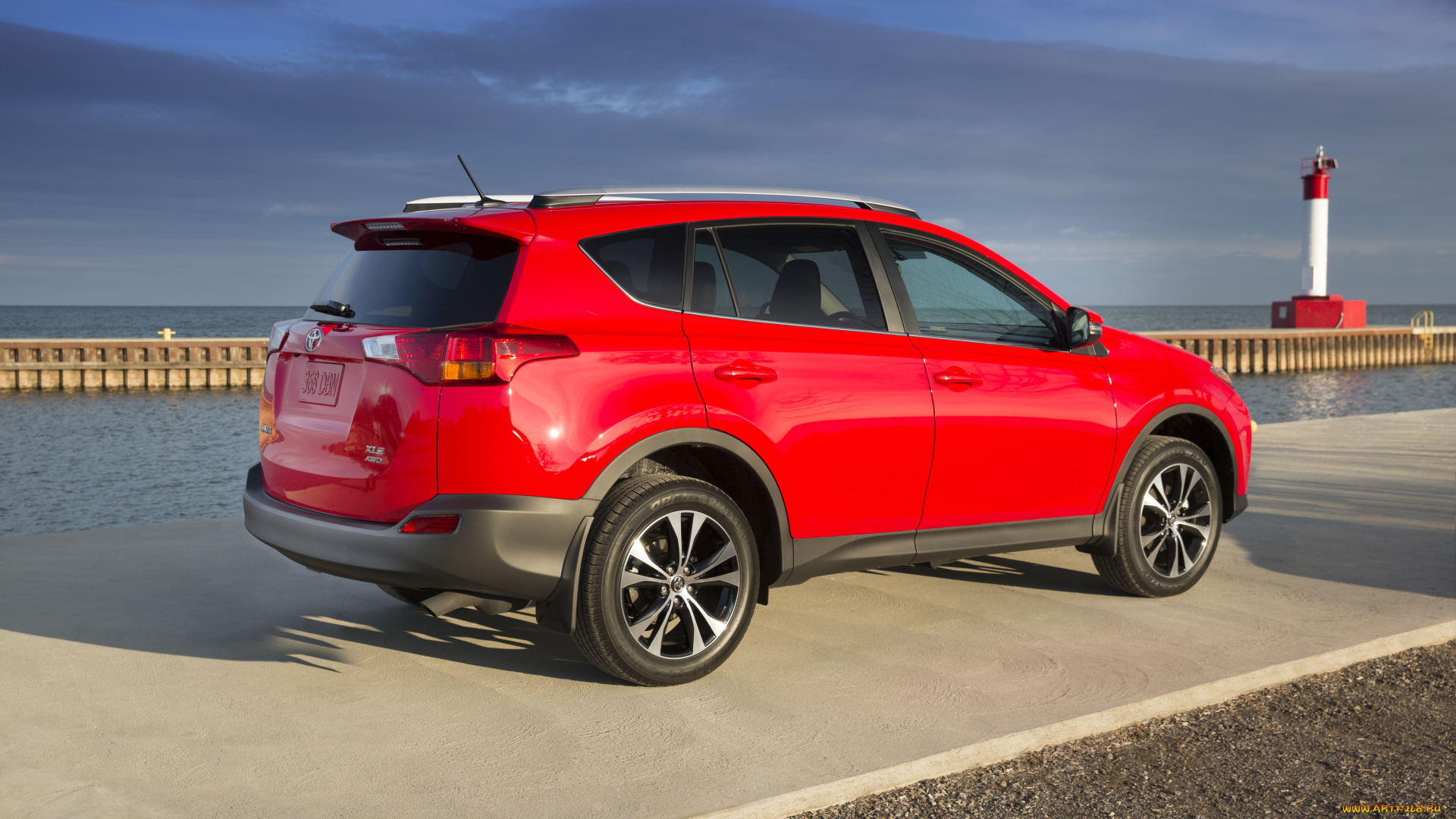 автомобили, toyota, красный, anniversary, 50th, rav4, 2015г