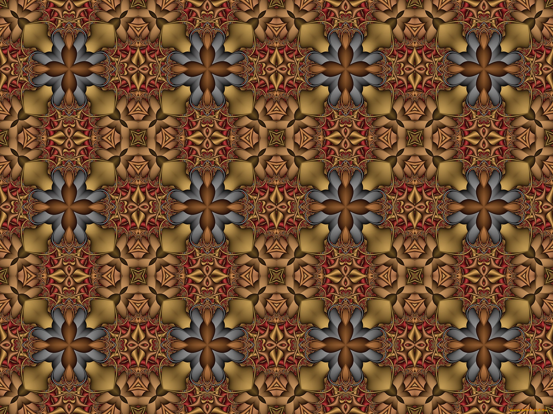 3д, графика, фракталы, , fractal, цвета, узор, фон