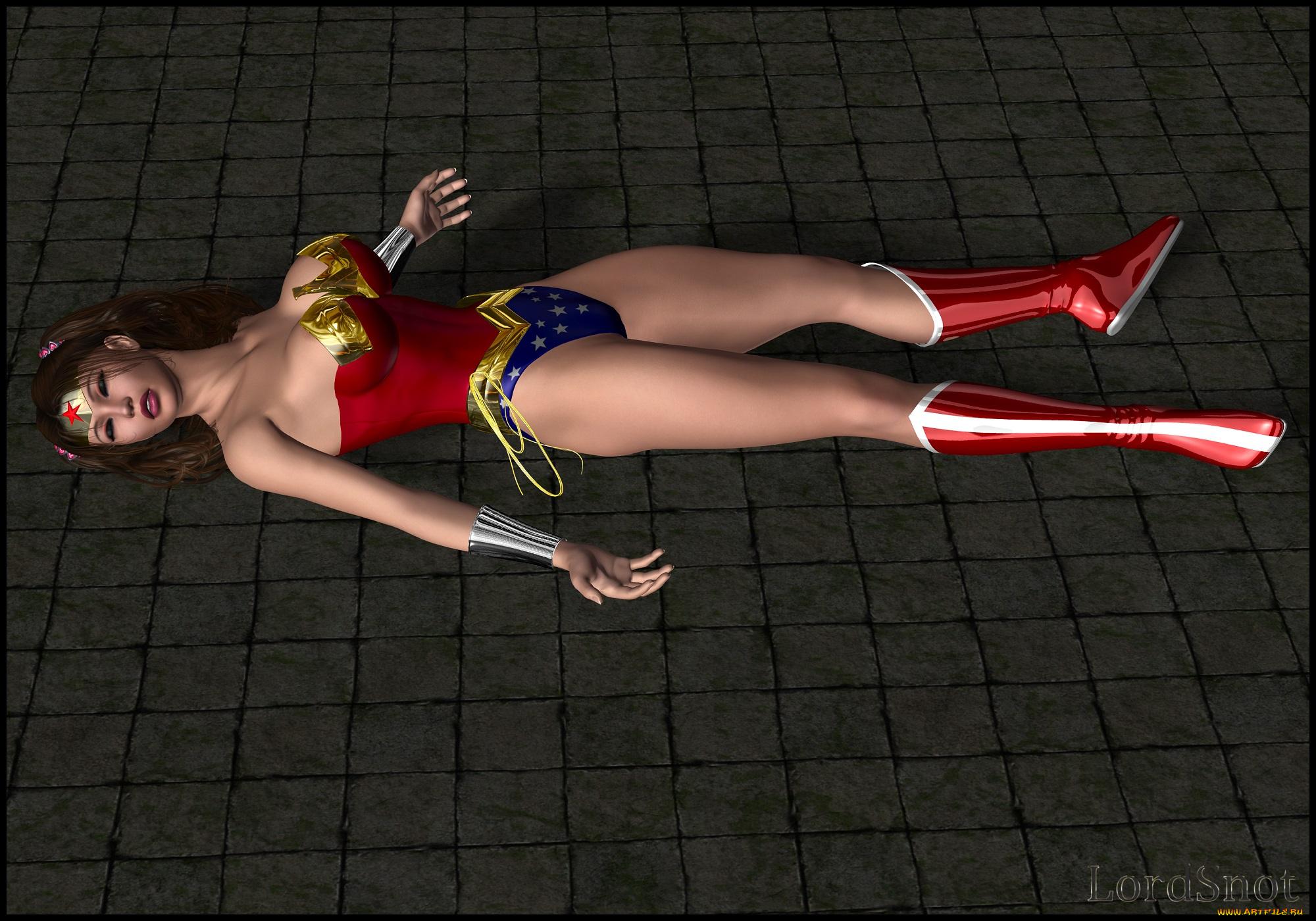 lordsnot, 3д, графика, фантазия, , fantasy, лежит, фон, девушка