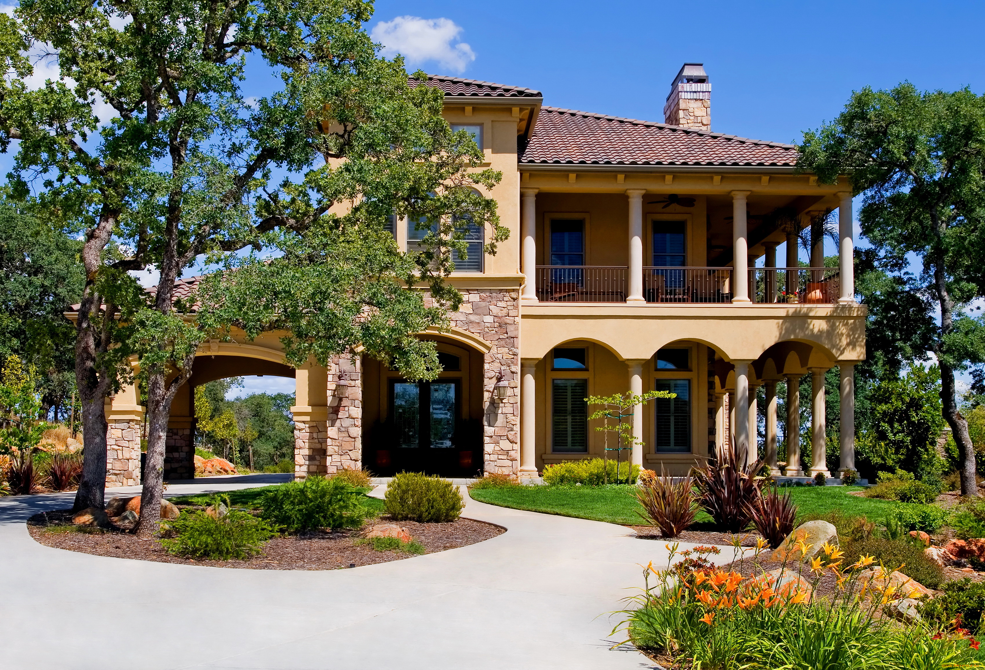 города, -, здания, , дома, особняк, ландшафт, дом