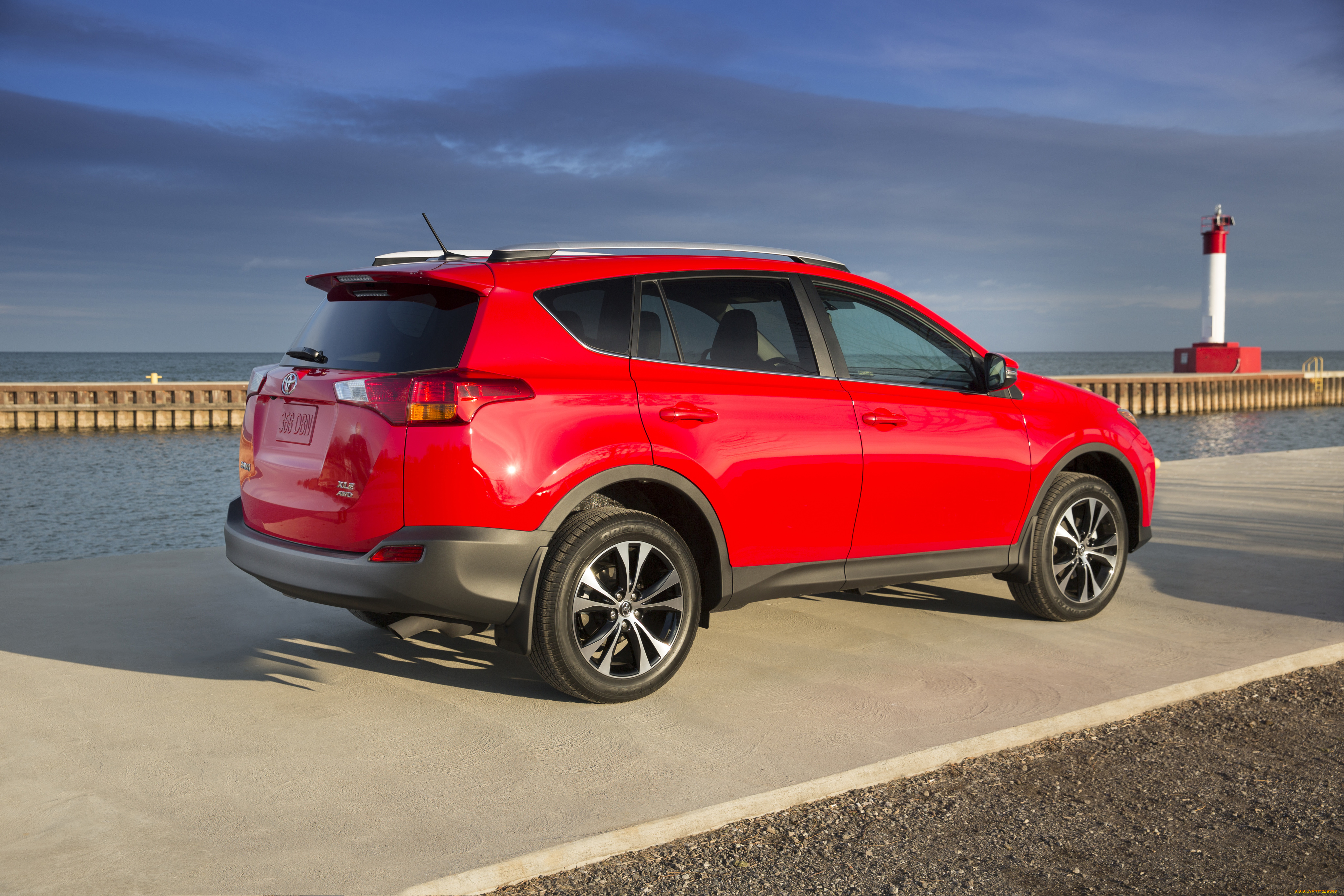 автомобили, toyota, красный, anniversary, 50th, rav4, 2015г